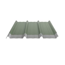 Trapezblech 45/333 | Dach | Anti-Tropf 2400 g/m² | Stahl 0,50 mm | 25 µm Polyester | 6011 - Resedagrün #4