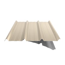 Trapezblech 45/333 | Dach | Anti-Tropf 2400 g/m² | Stahl 0,75 mm | 25 µm Polyester | 1015 - Hellelfenbein #5