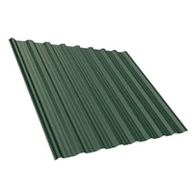 Trapezblech T18DR | Dach | Anti-Tropf 700 g/m² | Stahl 0,50 mm | 25 µm Polyester | 6005 - Moosgrün #1