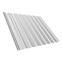 Trapezblech T18DR | Dach | Stahl 0,50 mm | 25 µm Polyester | 7035 - Lichtgrau #1