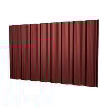 Trapezblech T18DR | Wand | Stahl 0,50 mm | 25 µm Polyester | 8012 - Rotbraun #1