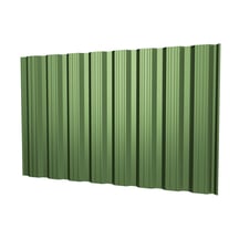Trapezblech T18DR | Wand | Stahl 0,75 mm | 25 µm Polyester | 6011 - Resedagrün #1