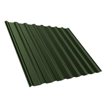 Trapezblech T20M | Dach | Stahl 0,50 mm | 25 µm Polyester | 6020 - Chromoxidgrün #1