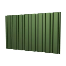 Trapezblech T20M | Wand | Stahl 0,75 mm | 25 µm Polyester | 6011 - Resedagrün #1