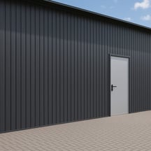 Trapezblech T7M | Wand | Stahl 0,75 mm | 25 µm Polyester | 7016 - Anthrazitgrau beidseitig #3