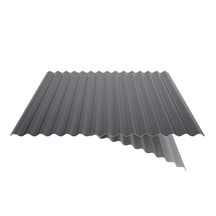 Wellblech 18/1064 | Dach | Anti-Tropf 1000 g/m² | Stahl 0,63 mm | 25 µm Polyester | 7016 - Anthrazitgrau #5