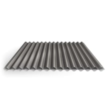 Wellblech 18/1064 | Dach | Anti-Tropf 1000 g/m² | Aluminium 0,70 mm | 25 µm Polyester | 9007 - Graualuminium #1