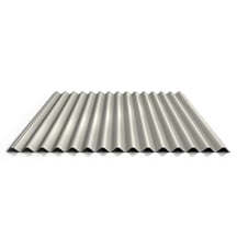 Wellblech 18/1064 | Dach | Anti-Tropf 700 g/m² | Stahl 0,63 mm | 25 µm Polyester | 9010 - Reinweiß #1