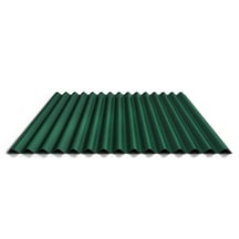 Wellblech 18/1064 | Dach | Anti-Tropf 700 g/m² | Stahl 0,50 mm | 60 µm TTHD | 6005 - Moosgrün #1