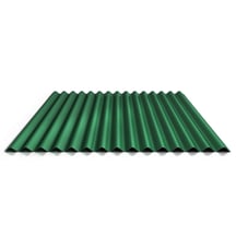 Wellblech 18/1064 | Wand | Stahl 0,50 mm | 25 µm Polyester | 6002 - Laubgrün #1