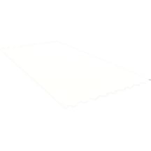 Wellblech PF25W | Wand Stahl 0,75 mm | 25 µm Polyester | 9010 - Reinweiß Wellblech PF25W | Wand | Stahl 0,75 mm | 25 µm Polyester | 9010 - Reinweiß #2