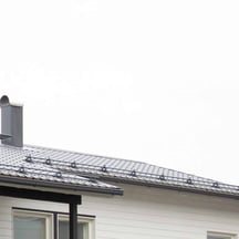 Schneefangrohr | Länge 3,00 m | Dunkelgrau #2