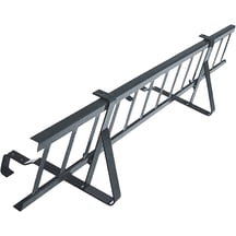 Schneefanggitter | Für Pfannenbleche Szafir | Länge 1,20 m | 7016 - Anthrazitgrau #1