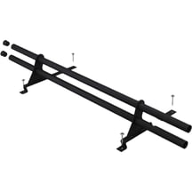 Schneefangrohr | Für Pfannenbleche Szafir | Länge 2,00 m | 9005 - Tiefschwarz #1