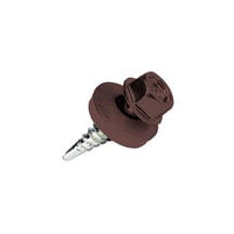 Verzinkte Schrauben | Für Überlappungen und Kantteile | 4,8 x 20 mm E14 | Schokoladenbraun #1