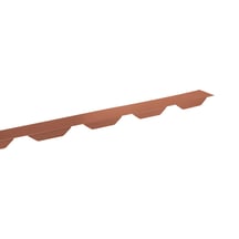 Zahnblech | Ungelocht Profil 20/1100TR | Für auf das Blech | 8004 - Kupferbraun Zahnblech | Ungelocht | Profil 20/1100TR | Für auf das Blech | 8004 - Kupferbraun #2
