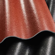 Kunststoff Profilplatte Scobanit | 95/34 | 4,00 mm | Terracotta Rot | 2000 mm #3