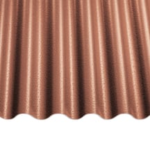 Kunststoff Profilplatte Scobanit | 95/34 | 4,00 mm | Terracotta Rot | 2000 mm #5