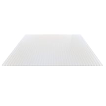 Acrylglas Stegdoppelplatte | 16 mm | Profil Zevener Sprosse | Sparpaket | Plattenbreite 980 mm | Opal Weiß | Breite 3,13 m | Länge 2,00 m #5