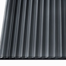 Polycarbonat Stegplatte | 16 mm | Profil A4 | Sparpaket | Plattenbreite 980 mm | Graphit | Extra stark | Breite 3,08 m | Länge 2,00 #4