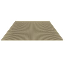 Polycarbonat Stegplatte | 16 mm | Profil DUO | Sparpaket | Plattenbreite 1200 mm | Bronze | Breite 11,13 m | Länge 4,50 m #5