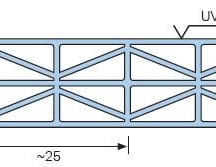 Terrassenüberdachung | Schneelastzone 2 | RAL 7016 | Platte Opal Weiß | Leiste Quadratisch | Breite 10,06 m | Tiefe 3,00 m #4