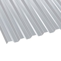 Polycarbonat Spundwandplatte | 76/18 | Sparpaket | 1,30 mm | Klar | Breite 7,90 m | Länge 7,00 m #3
