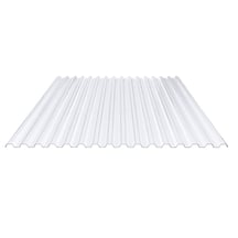 PVC Spundwandplatte | 70/18 | Sparpaket | 1,20 mm | Klarbläulich | Breite 4,23 m | Länge 4,00 m #5