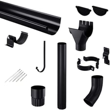 Stahl Dachrinnen Sparpaket 7 m