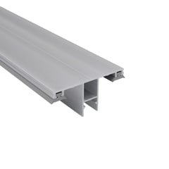DUO | Mittelprofil | 16 mm | Aluminium | Blank | 2,00 m