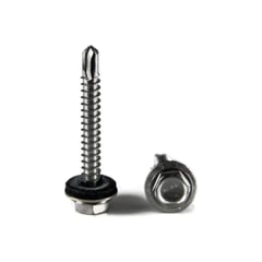 Edelstahlschrauben | Für Montage Hochsicke auf Holzkonstruktion | 6,5 x 65 mm D16 | Blank