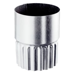 Fallrohrverbinder | Stahl | Ø 90 mm | Verzinkt