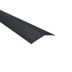 Firstblech flach | 14,5 x 14,5 cm | 150° | Stahl 0,50 mm | 80 µm Shimoco | 7016 - Anthrazitgrau