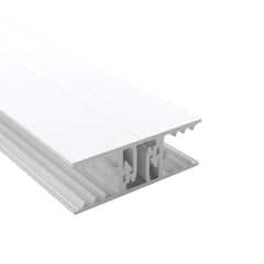 Zevener Sprosse | Mittelprofil | 16 mm | Kunststoff | Weiß | 2,02 m