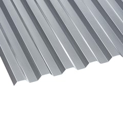 Polycarbonat Spundwandplatte | 76/18 | 1,00 mm | Grau | Temperaturreduzierend | 2,00 m