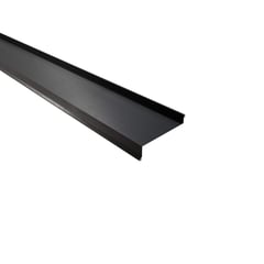 Sohlbank | 5 cm x 11,5 cm x 4 cm x 2,00 m | Stahl 0,50 mm | 35 µm Mattpolyester | 23 - Dunkelgrau