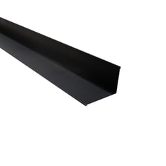 Wandanschluss | 16 x 11,5 cm | 95° | Stahl 0,50 mm | 35 µm Mattpolyester | 23 - Dunkelgrau