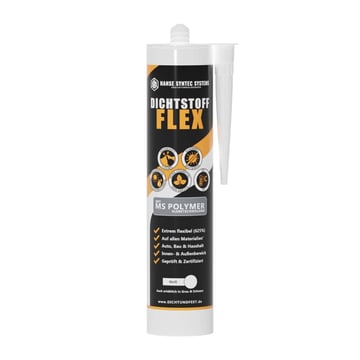 Dichtstoff FLEX | Fugendichtstoff | Weiß | Inhalt 290 ml