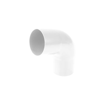 Fallrohrbogen 60° | PVC | Ø 90 mm | Farbe Weiß