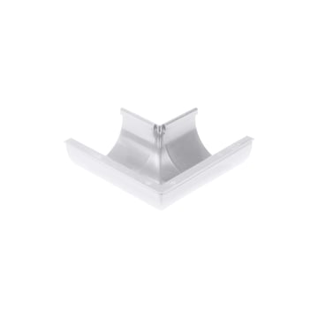 Rinnenaußenwinkel 90° | PVC | Ø 125 mm | Farbe Grau