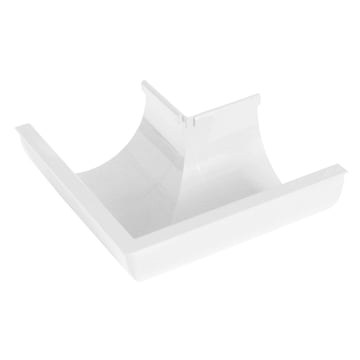 Rinnenaußenwinkel | PVC | Ø 150 mm | Farbe Weiß