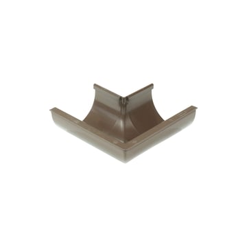 Rinnenaußenwinkel 90° | PVC | Ø 150 mm | Farbe Braun