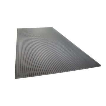 Polycarbonat Stegplatte | 16 mm | Breite 980 mm | Anthrazitgrau | Novalite | 500 mm