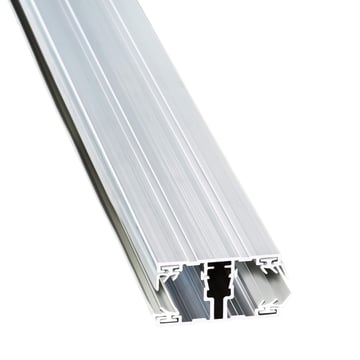 A1 Schraubprofil | Mittelprofil | 16 mm | Aluminium | Blank | 2000 mm