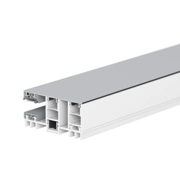 Mendiger | Randprofil | 10 mm | Thermo/Thermo | Aluminium | Blank | 2000 mm