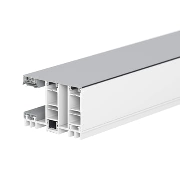 Mendiger | Randprofil | 25 mm | Thermo/Thermo | Aluminium | Blank | 2000 mm