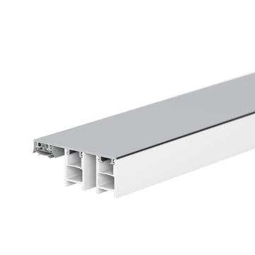 Mendiger | Randprofil | 6 - 11 mm | Aluminium | Blank | 2000 mm