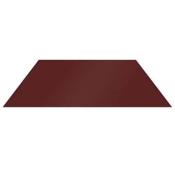 Flachblech | Sonderposten | Stahl 0,40 mm | 25 µm Polyester | 8012 - Rotbraun