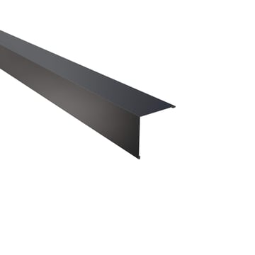 Außenecke | 11,5 x 11,5 cm | Stahl 0,75 mm | 25 µm Polyester | 7016 - Anthrazitgrau