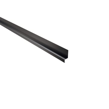 Sockelleiste | 50 x 25 x 20 mm | 100° | Stahl 0,75 mm | 60 µm Puramid | 7016 - Anthrazitgrau